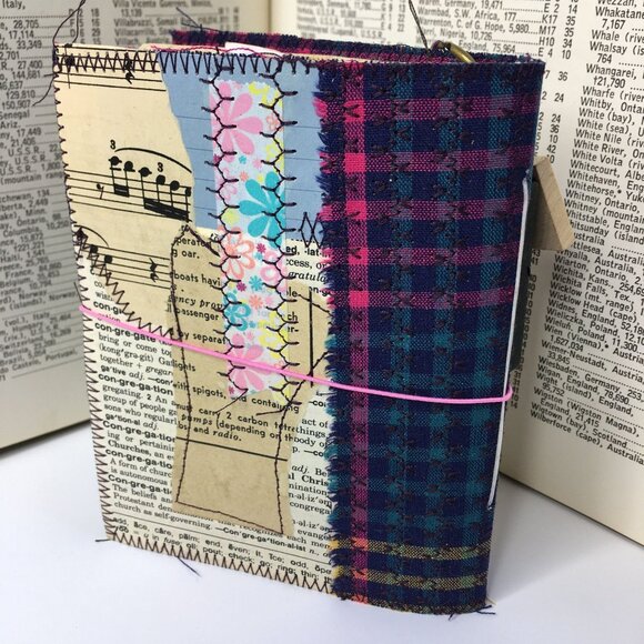 Collage Cover Custom Junk Journal Removable Ephemera Mini Junk Journal u - Picture 3 of 10